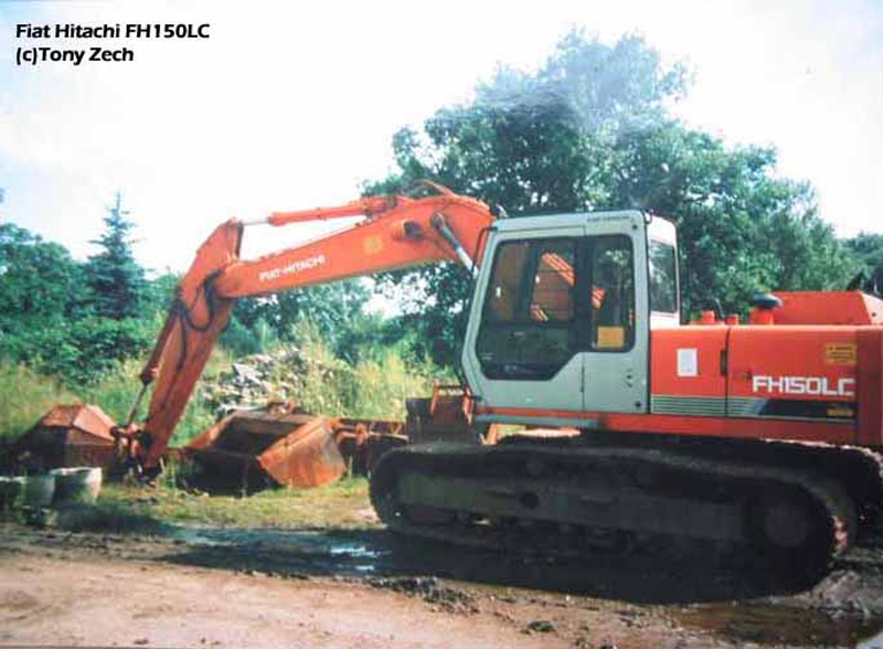 Fiat Hitachi FH 150 LC Hitachi Baumaschinen Bau Forum Bauforum24