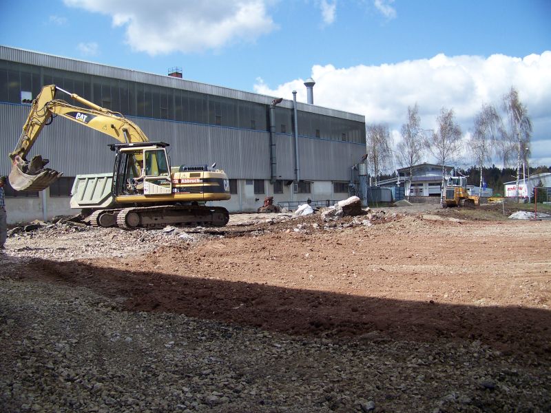 Abbruch Bei Firma Bürkle Maschinenfabrik Freudenstadt/Hertrich Abbruch ...