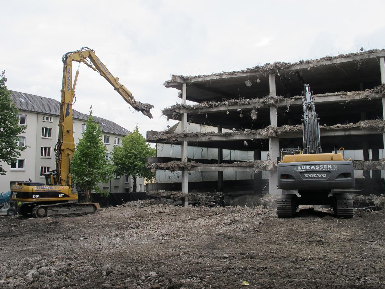 Abbruch Parkhaus Essen - Seite 6 - Abbruch & Rückbau - Baumaschinen ...