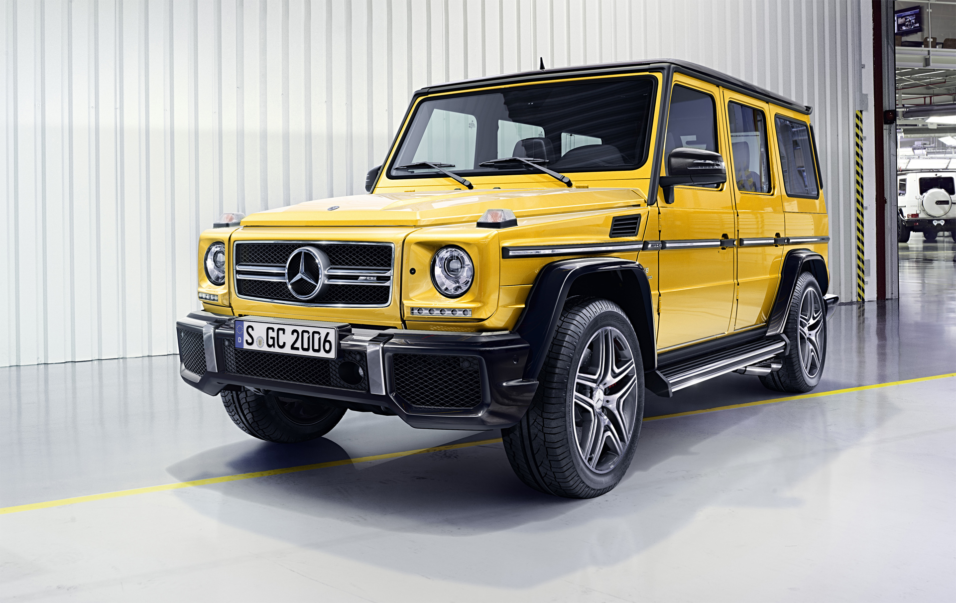 Mercedes G-Klasse Facelift wird sparsamer - JESMB