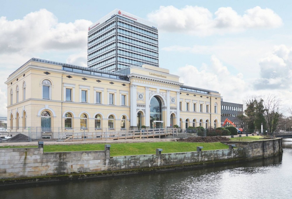 Gelände rund um die Braunschweigische Landessparkasse