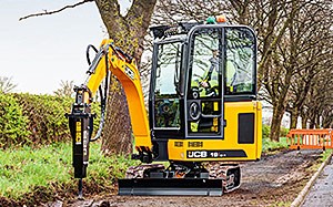 Mehr Informationen zu "JCB 16C-1, 18Z-1 und 19C-1 Minibagger"