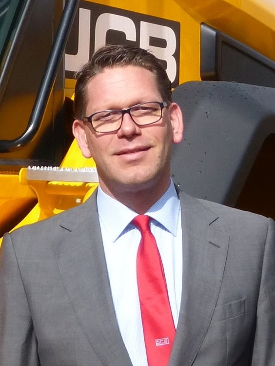 Stephan Nagelschmitz, Geschäftsführer für die JCB Vertrieb & Service GmbH