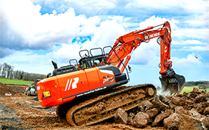 Mehr Informationen zu "Hitachi Raupenbagger ZX250 und ZX350"